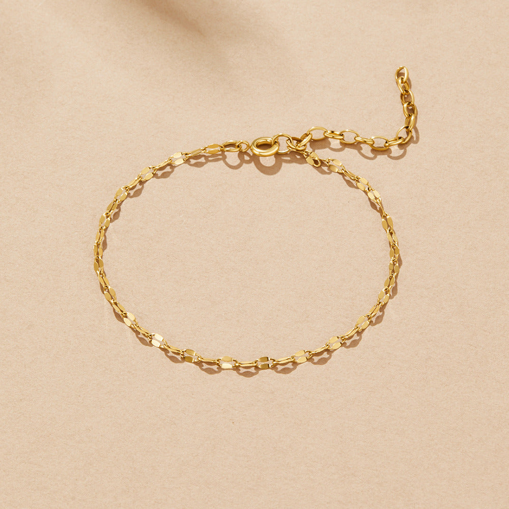 Leila Gold Chain Bracelet - Beautiful Earth Boutique