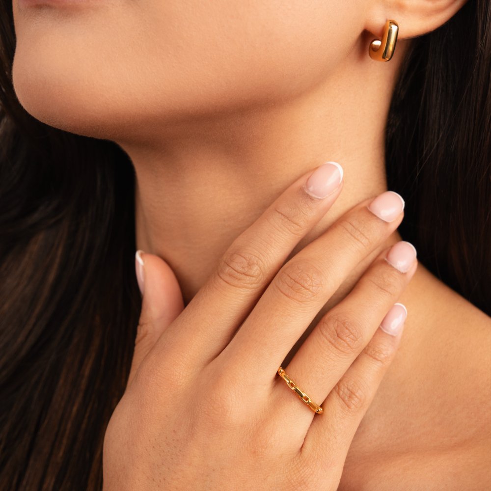Bella Chain Link Ring - Beautiful Earth Boutique