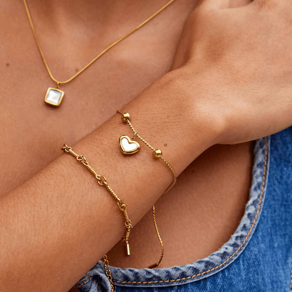 Forever Love Heart Bracelet - Beautiful Earth Boutique
