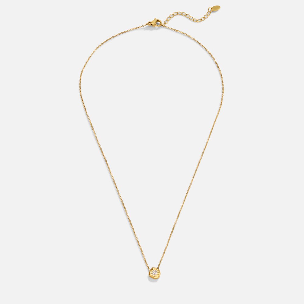 Gia Crystal & Gold Necklace - Beautiful Earth Boutique