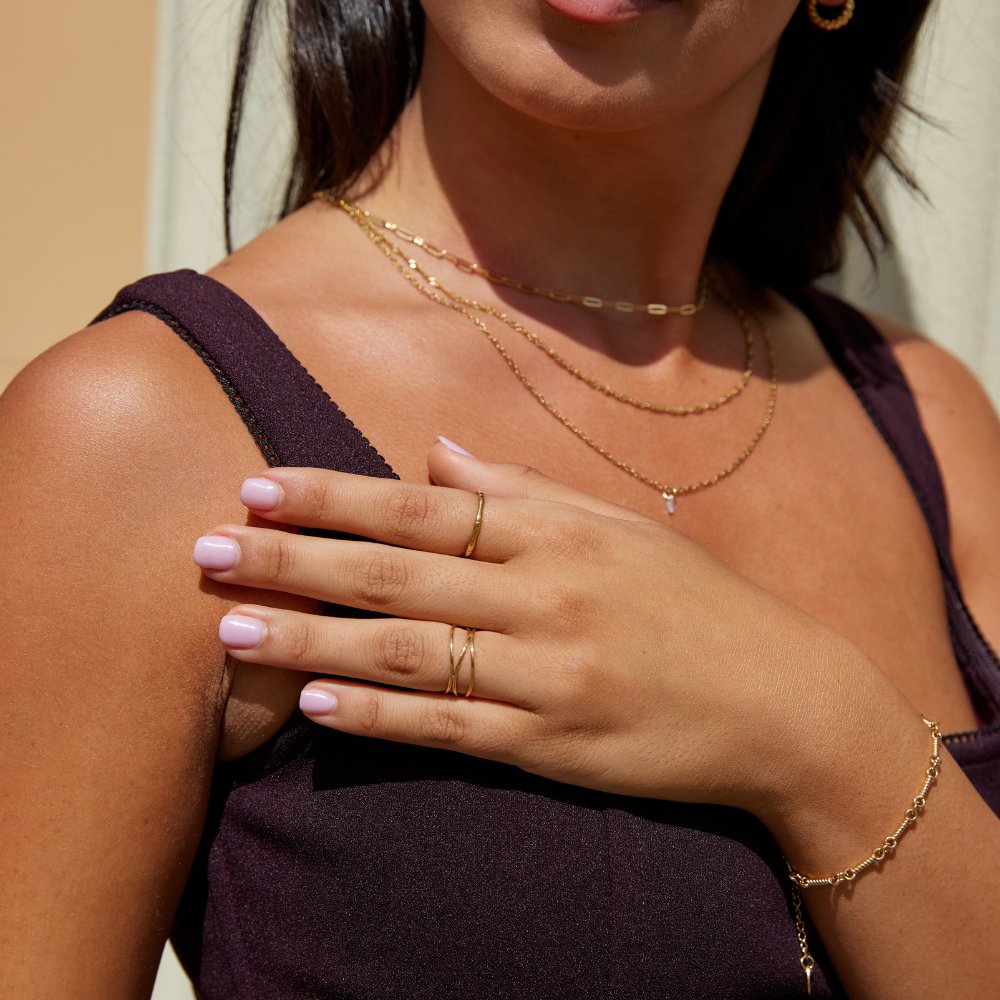 Golden Ellise Ring - Beautiful Earth Boutique
