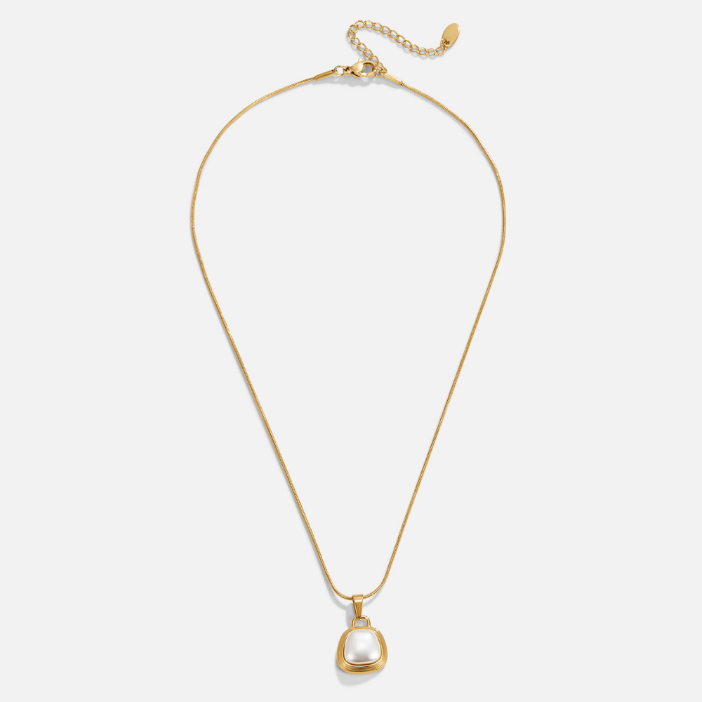 Ivory Pearl Pendant Necklace - Beautiful Earth Boutique