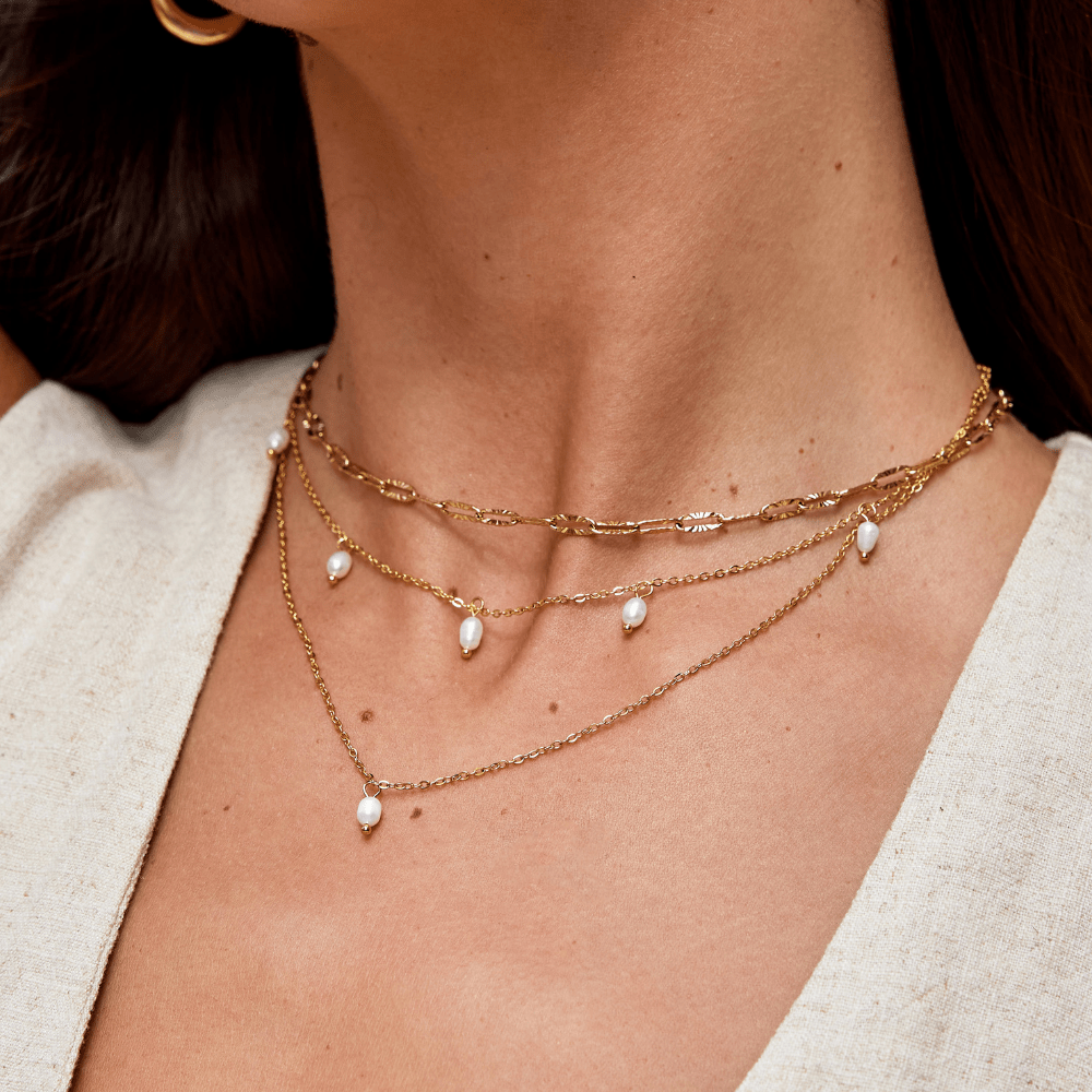 Lara Paperclip Chain Necklace - Beautiful Earth Boutique