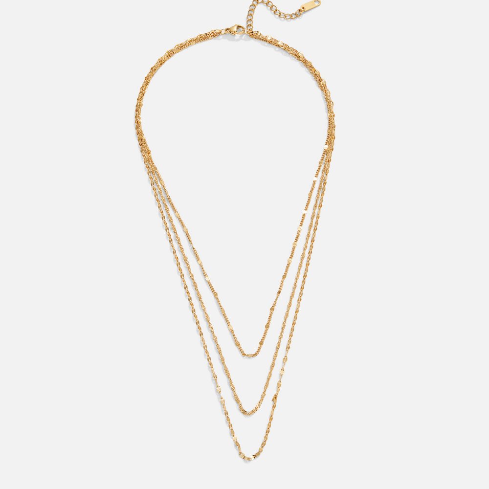 Lila Multi Chain Necklace - Beautiful Earth Boutique
