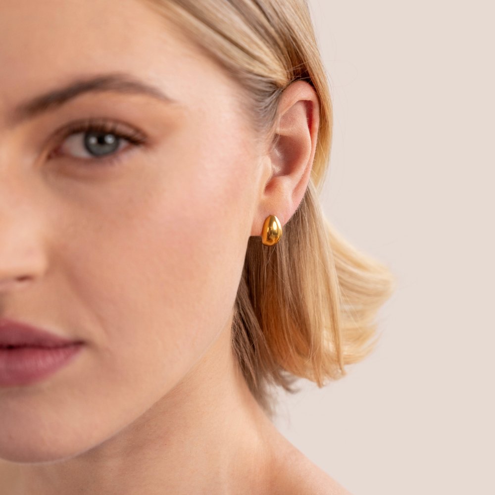 Mini Curve Earrings - Beautiful Earth Boutique