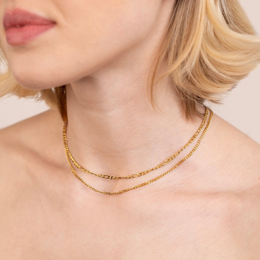 Mirabel Double Chain Necklace - Beautiful Earth Boutique