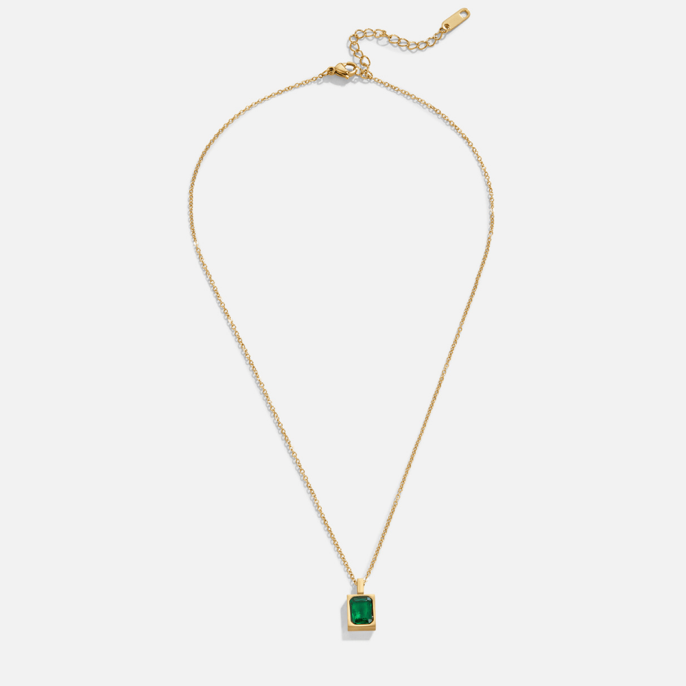 Mystic Green Crystal Necklace - Beautiful Earth Boutique