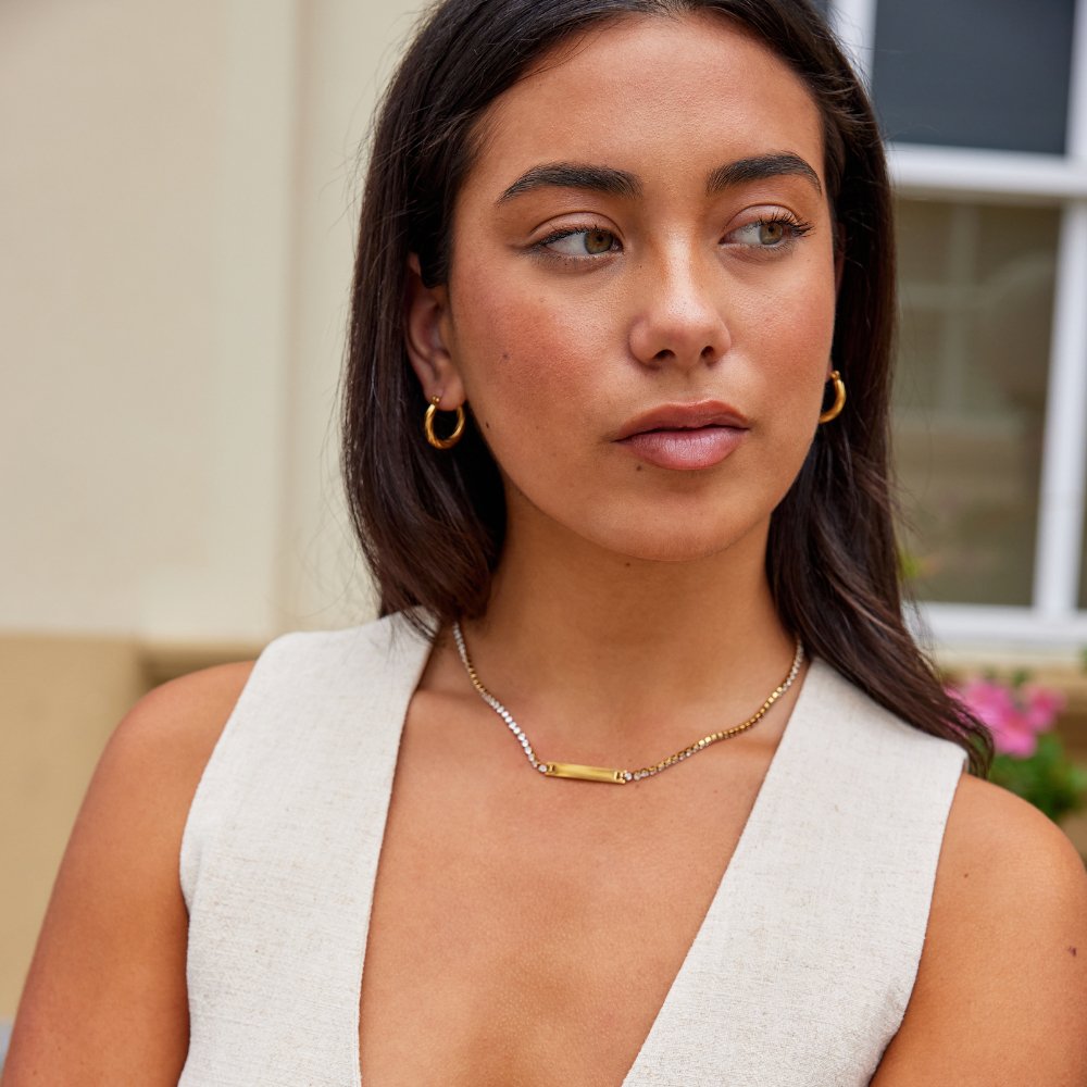 Rina Crystal Necklace - Beautiful Earth Boutique