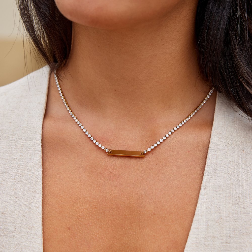 Rina Crystal Necklace - Beautiful Earth Boutique