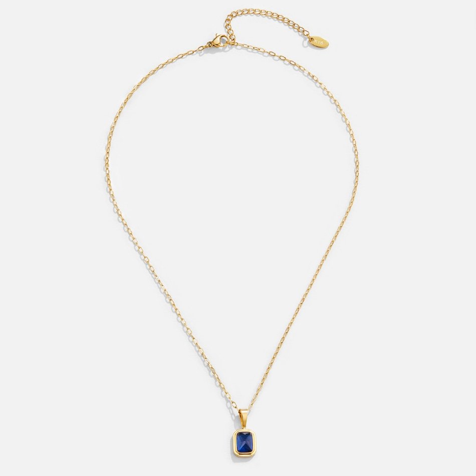 Ocean Blue Pendant Necklace - Beautiful Earth Boutique