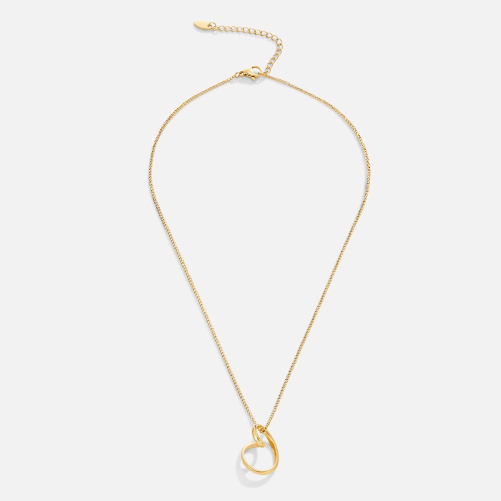 Twisted Heart Necklace - Beautiful Earth Boutique