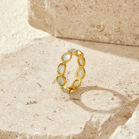 Elise Moonstone Ring