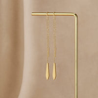 Gold Dakota Tassel Earrings - Beautiful Earth Boutique
