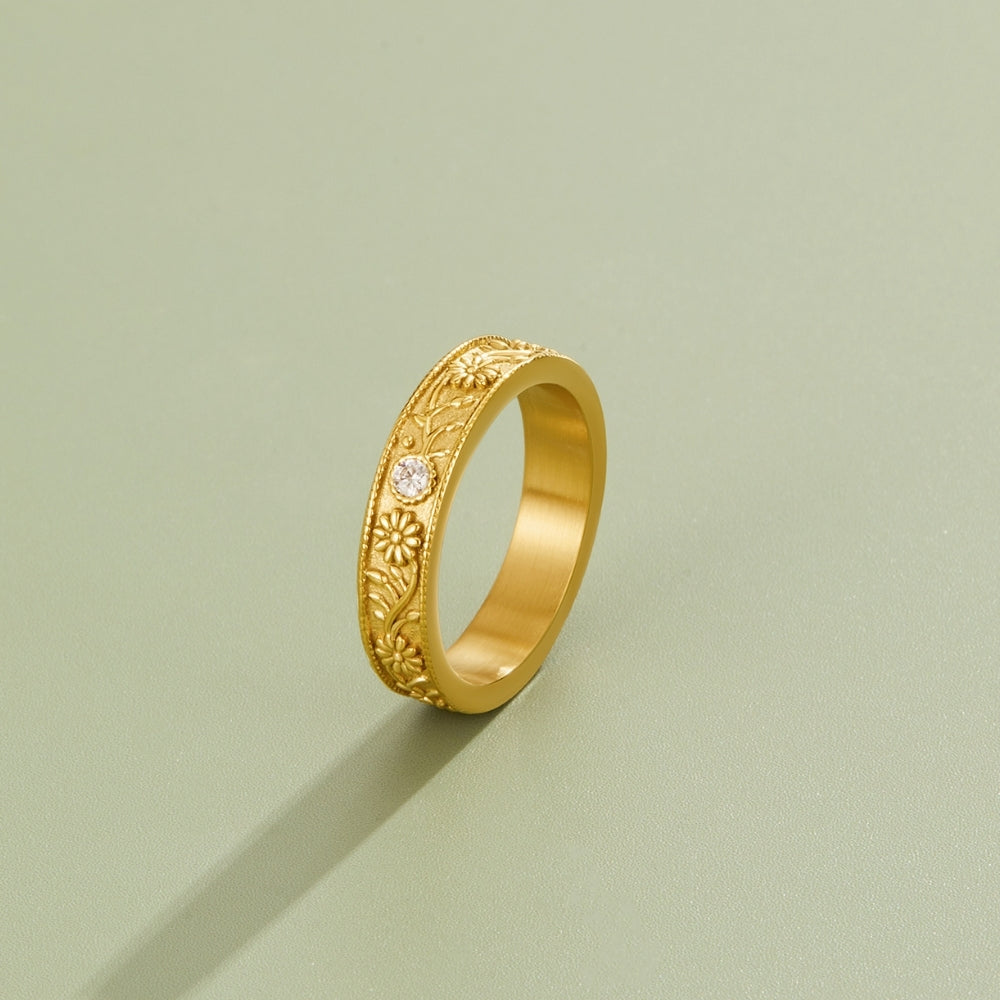Edelstahl - RING Schablone