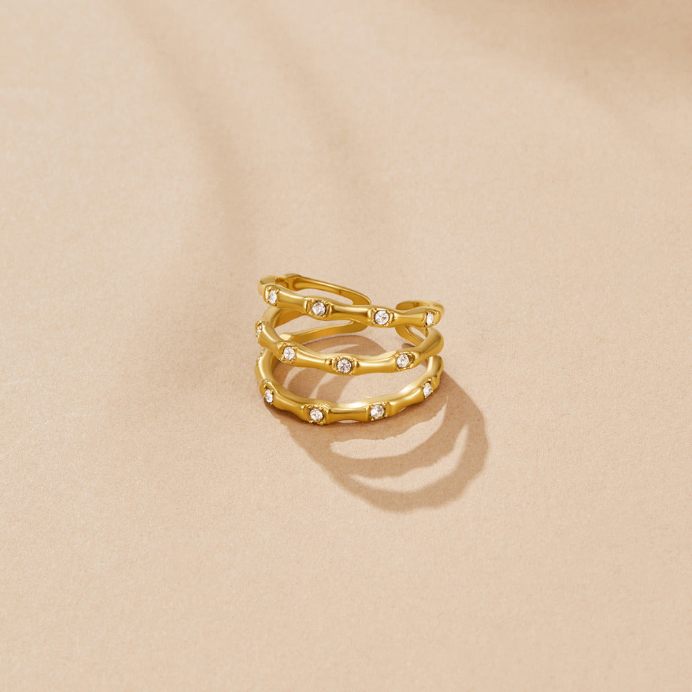 Edelstahl - RING Schablone