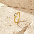 Edelstahl - RING Schablone