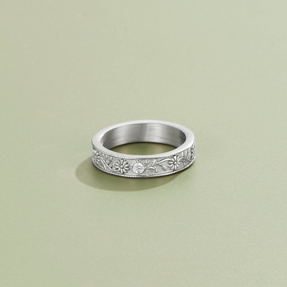 Edelstahl - RING Schablone