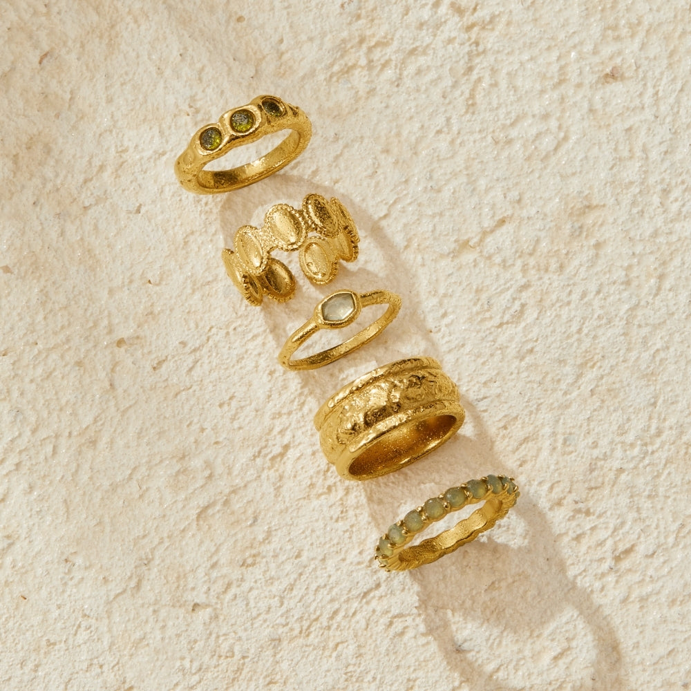 Vintage Peridot Gold Ring