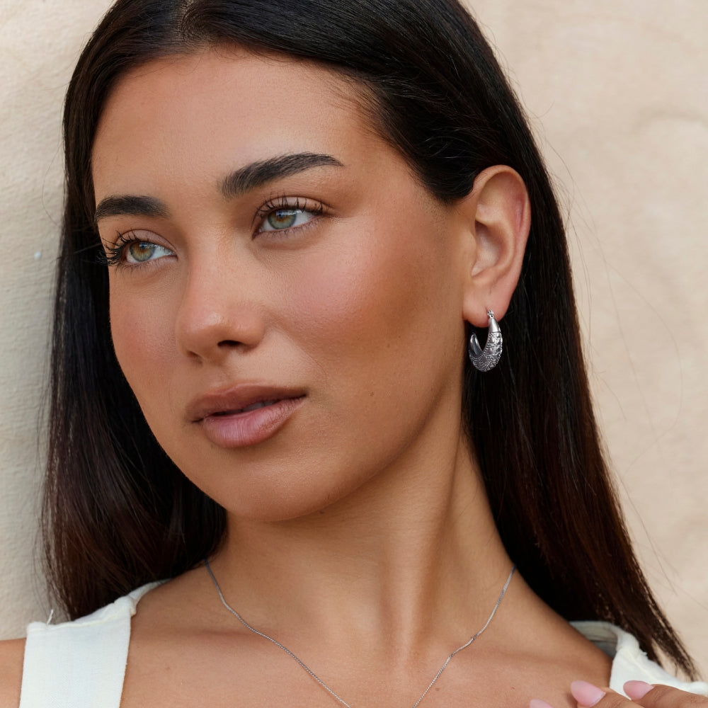 Vintage Silver Cleofe Earrings