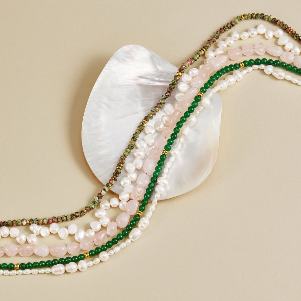 Winona Green Onyx Necklace