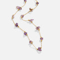 Amethyst Crystal Bead Necklace - Beautiful Earth Boutique