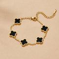 Black Clover Bracelet - Beautiful Earth Boutique