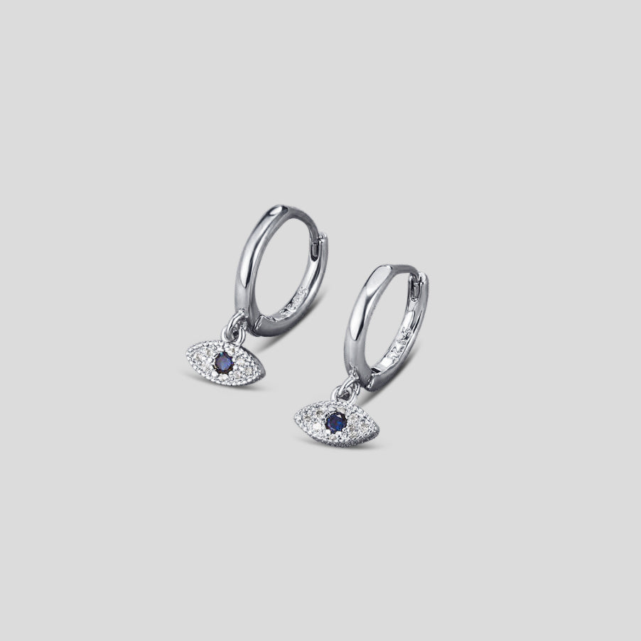 Blüten-Ohrringe Silber