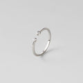 Cali Silver Crystal Ring - Beautiful Earth Boutique
