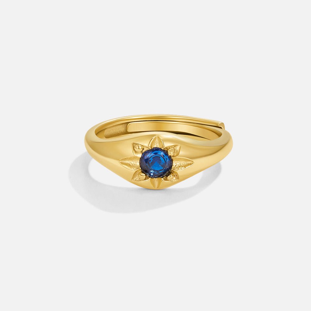 Celestial Blue Star Ring - Beautiful Earth Boutique