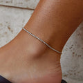 Cordelia Gold Tennis Anklet - Beautiful Earth Boutique
