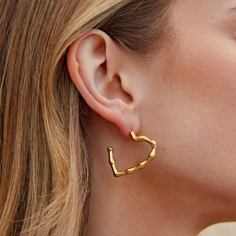 Eternity Love Hoop Earrings - Beautiful Earth Boutique