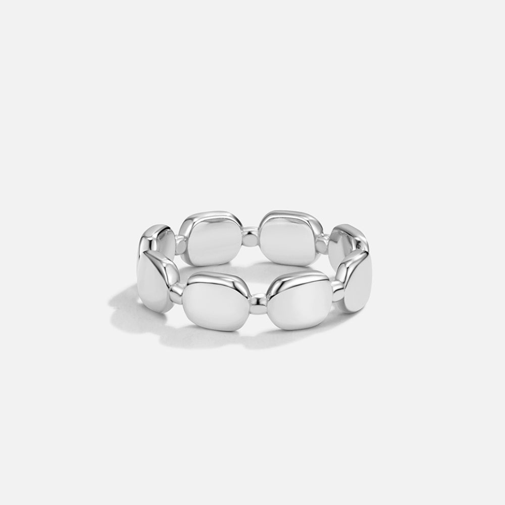 Florence Silver Band Ring - Beautiful Earth Boutique