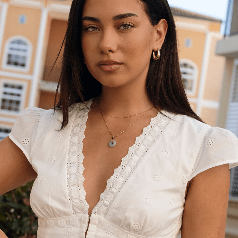 'Goodluck' Jade Pendant Necklace - Beautiful Earth Boutique