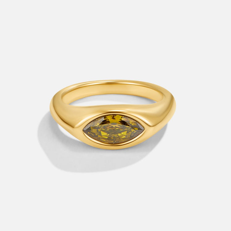 Green Arizona Crystal Ring - Beautiful Earth Boutique