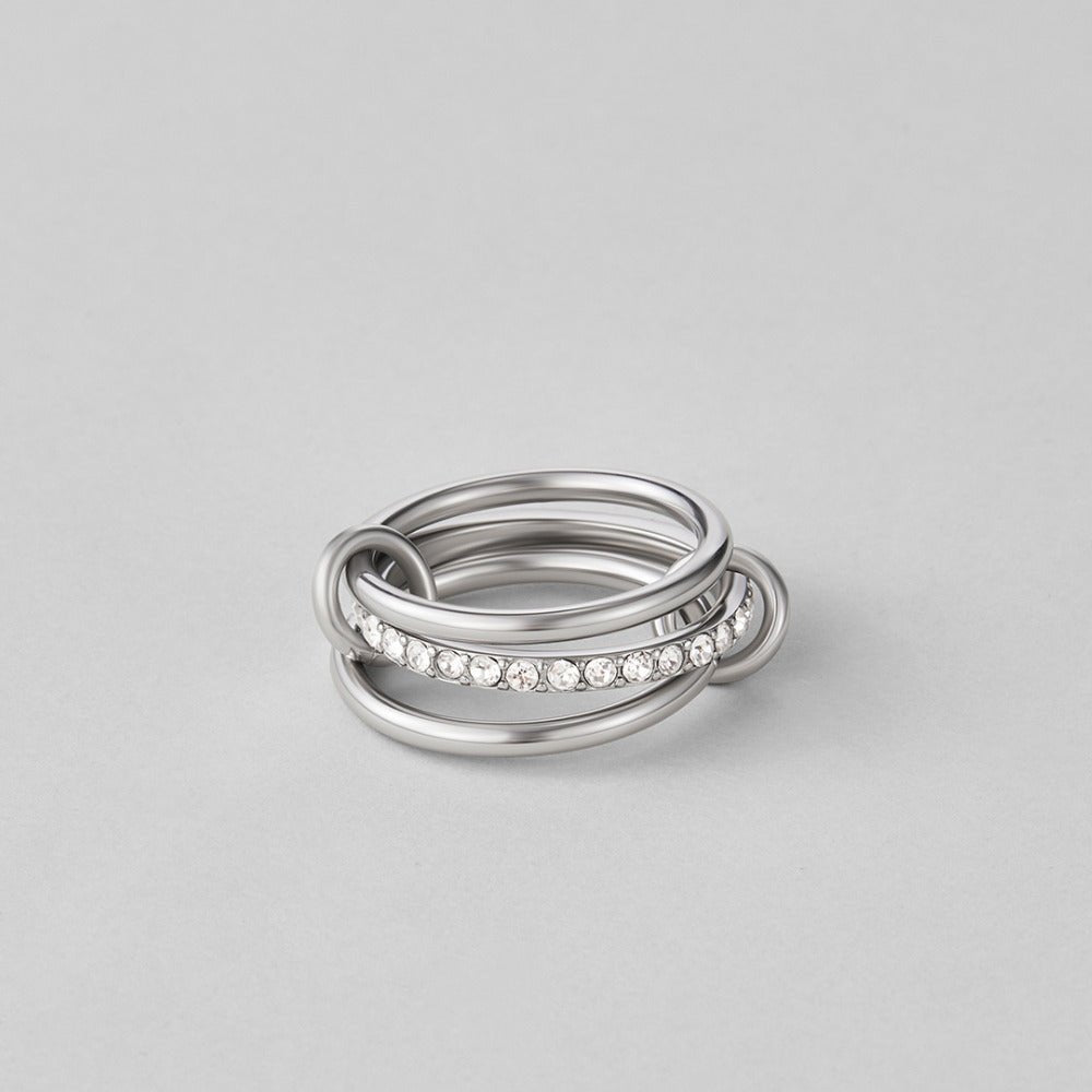 Layered Kaili Silver Ring - Beautiful Earth Boutique