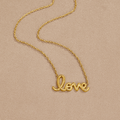 "Love" Pendant Necklace - Beautiful Earth Boutique