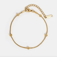 Luna Gold Bead Bracelet - Beautiful Earth Boutique