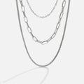 Miela Layered Chain Necklace - Beautiful Earth Boutique