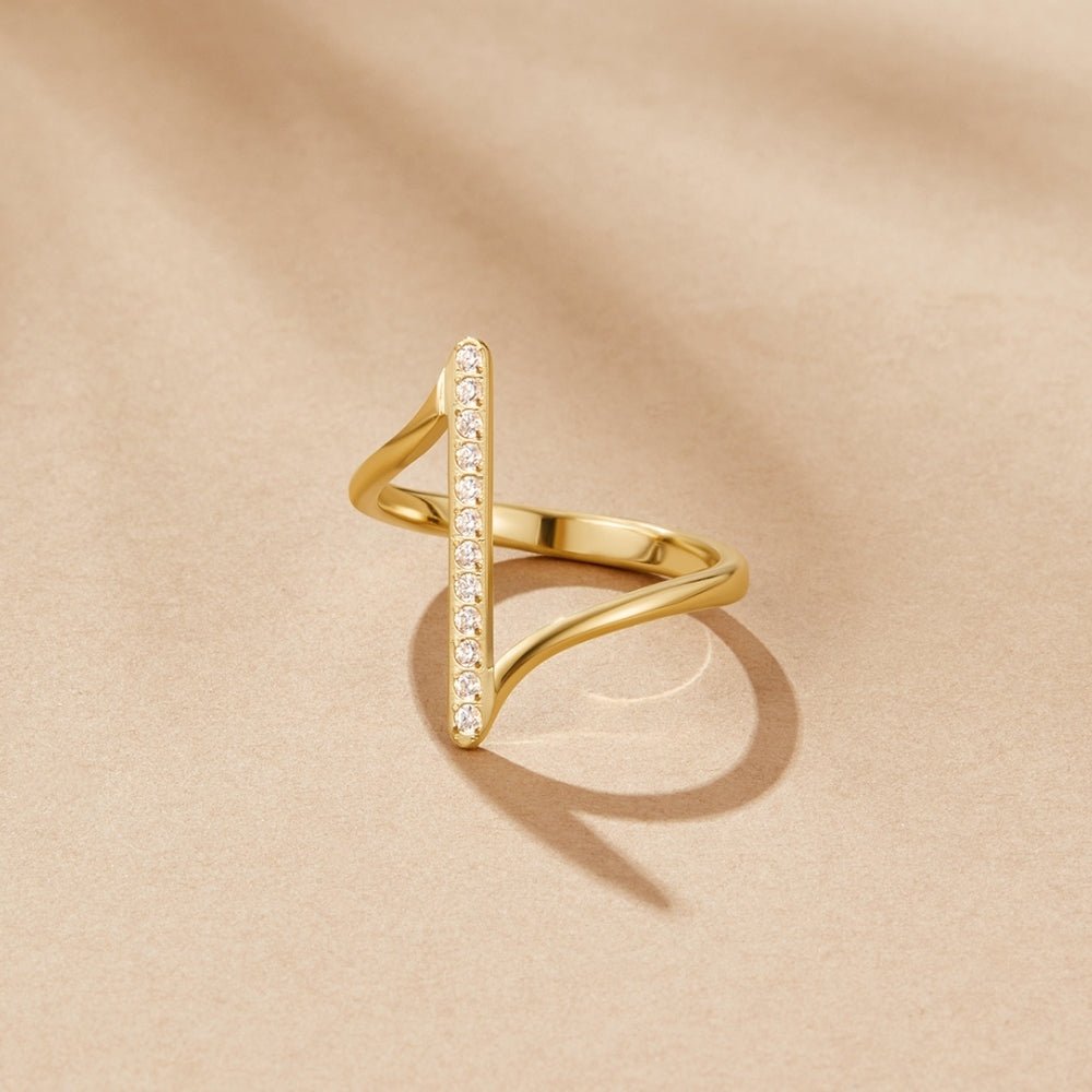Mila Twisted Gold Ring - Beautiful Earth Boutique