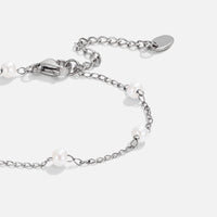 Nura Freshwater Pearl Silver Bracelet - Beautiful Earth Boutique