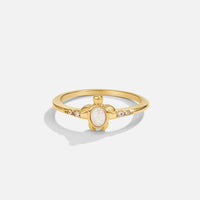 Opal Gold Turtle Ring - Beautiful Earth Boutique