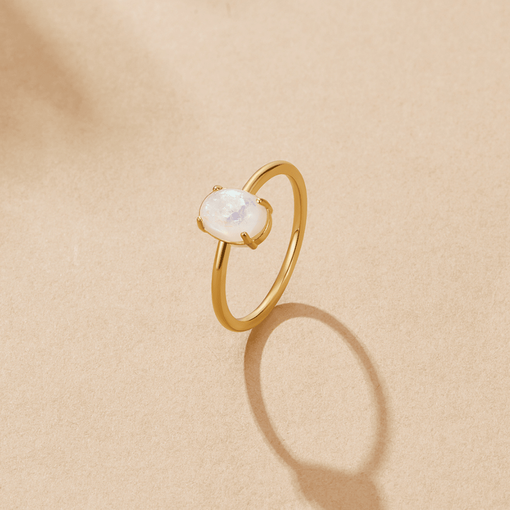 Orea Gold Opal Ring - Beautiful Earth Boutique
