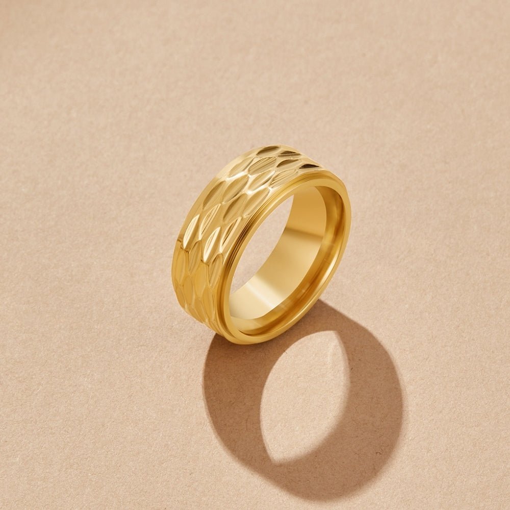 Rene Chunky Gold Ring - Beautiful Earth Boutique
