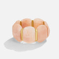 Rose Quartz Elastic Bracelet - Beautiful Earth Boutique