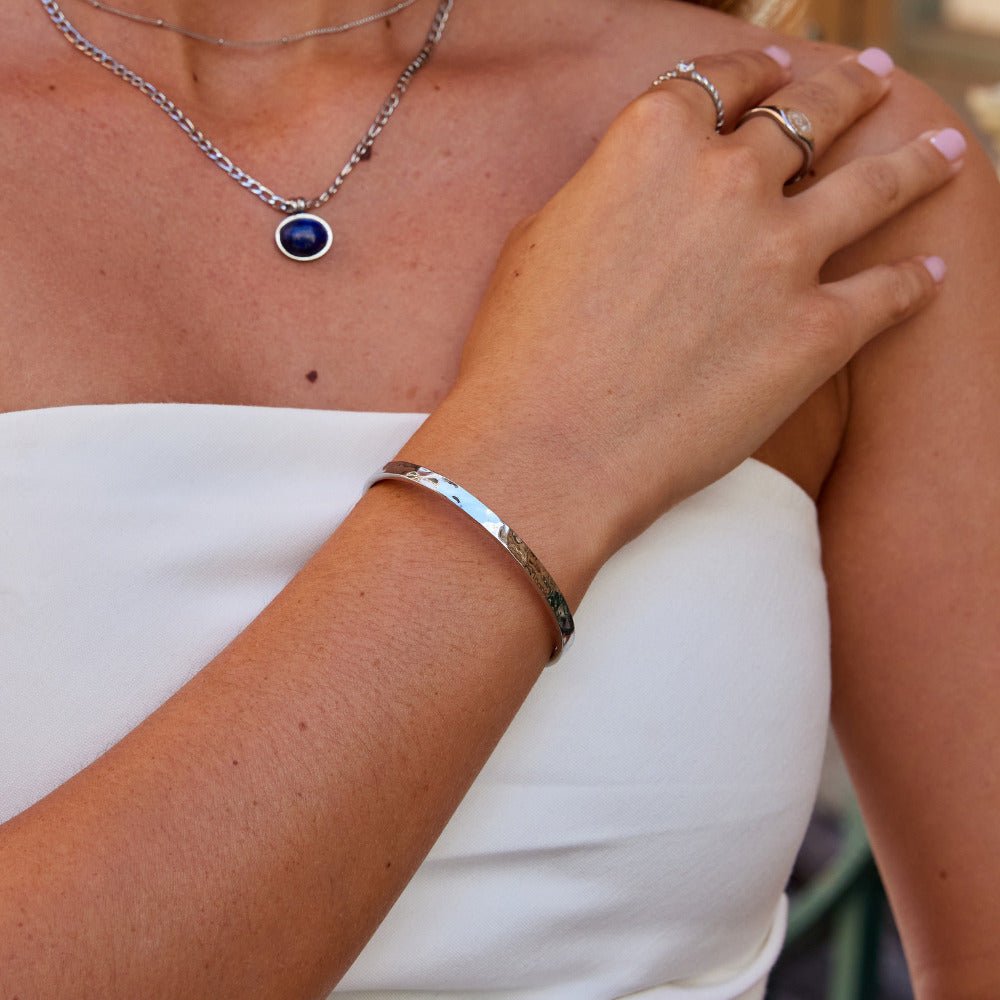 Silver Alexa Bangle - Beautiful Earth Boutique