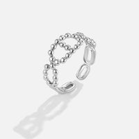 Silver Yulah Chain Ring - Beautiful Earth Boutique