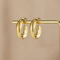 Twisted Sarah Hoop Earrings - Beautiful Earth Boutique