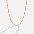 Mila Twist Gold Chain Necklace - Beautiful Earth Boutique