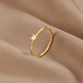 'Small Love' Crystal Heart Ring - Beautiful Earth Boutique